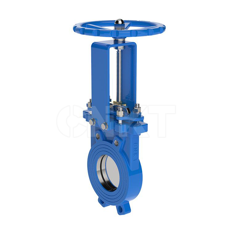 單向密封手動(dòng)暗桿對(duì)夾型刀閘閥KBZ73X/H-10C/P