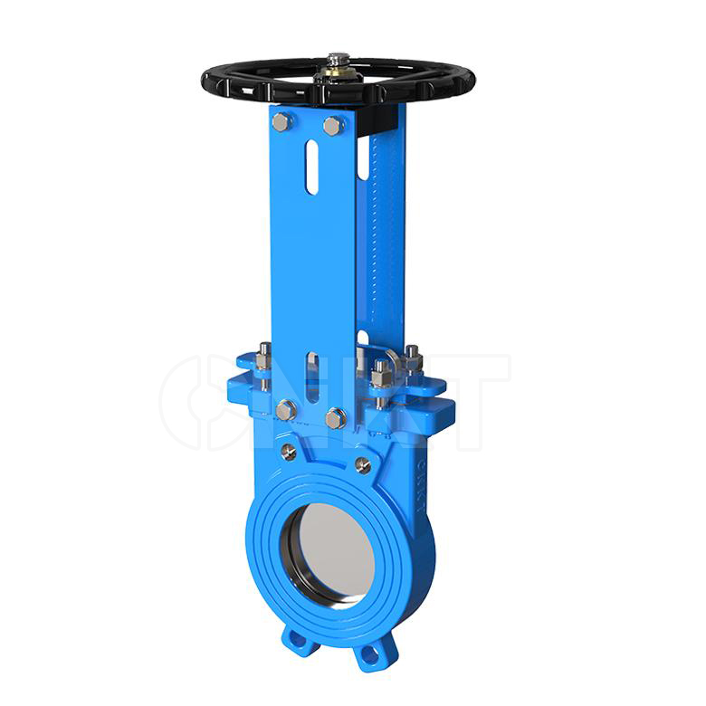 單向密封手動明桿對夾型刀閘閥KBZ73X/H-10C/P